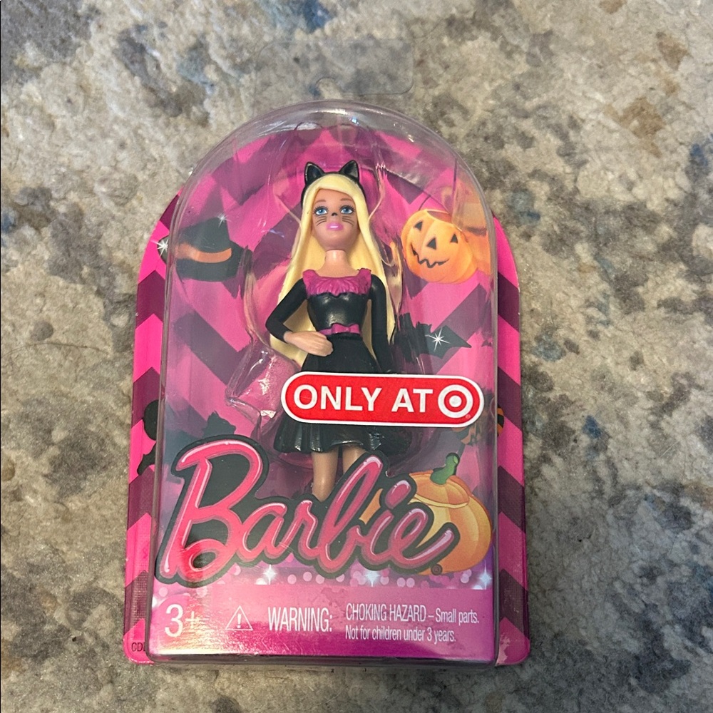 Barbie Halloween Doll in Cat Costume Outfit